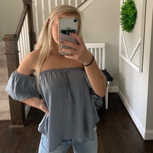 Off the shoulder top